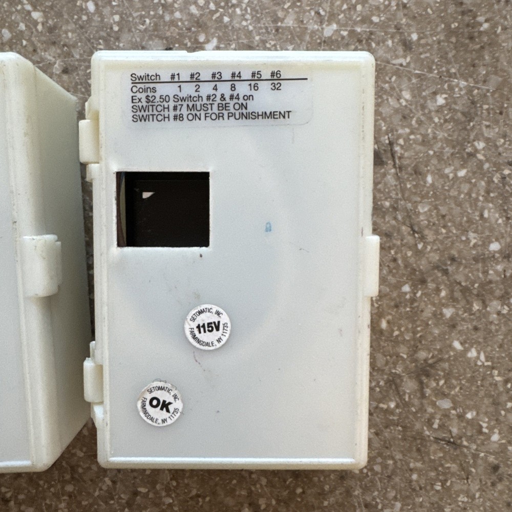 Set O Matic Coin Drop Meter X3 Please Read Description