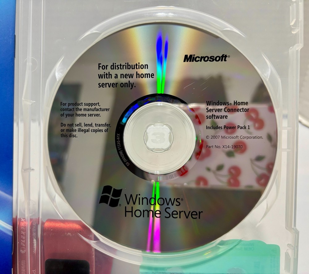 Microsoft Windows Home Server OEM System Builder Pack X10-63162