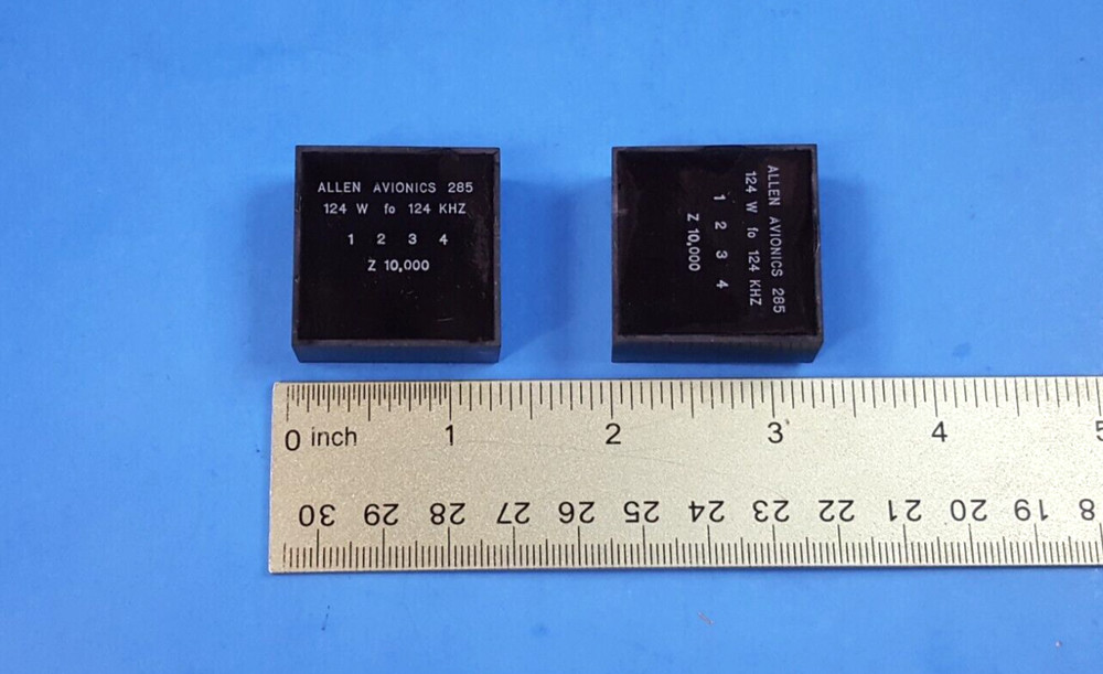 1PC- Filter, Allen Avionics 285, 124W fo 124KHZ