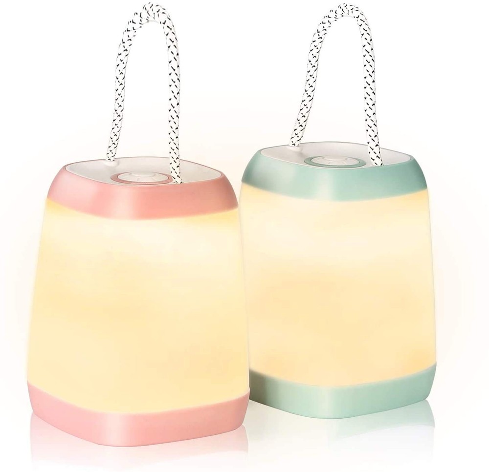 2 Pack LED Camping Lights, Battery Powered LED Camping Lantern with 3 Modes, ...