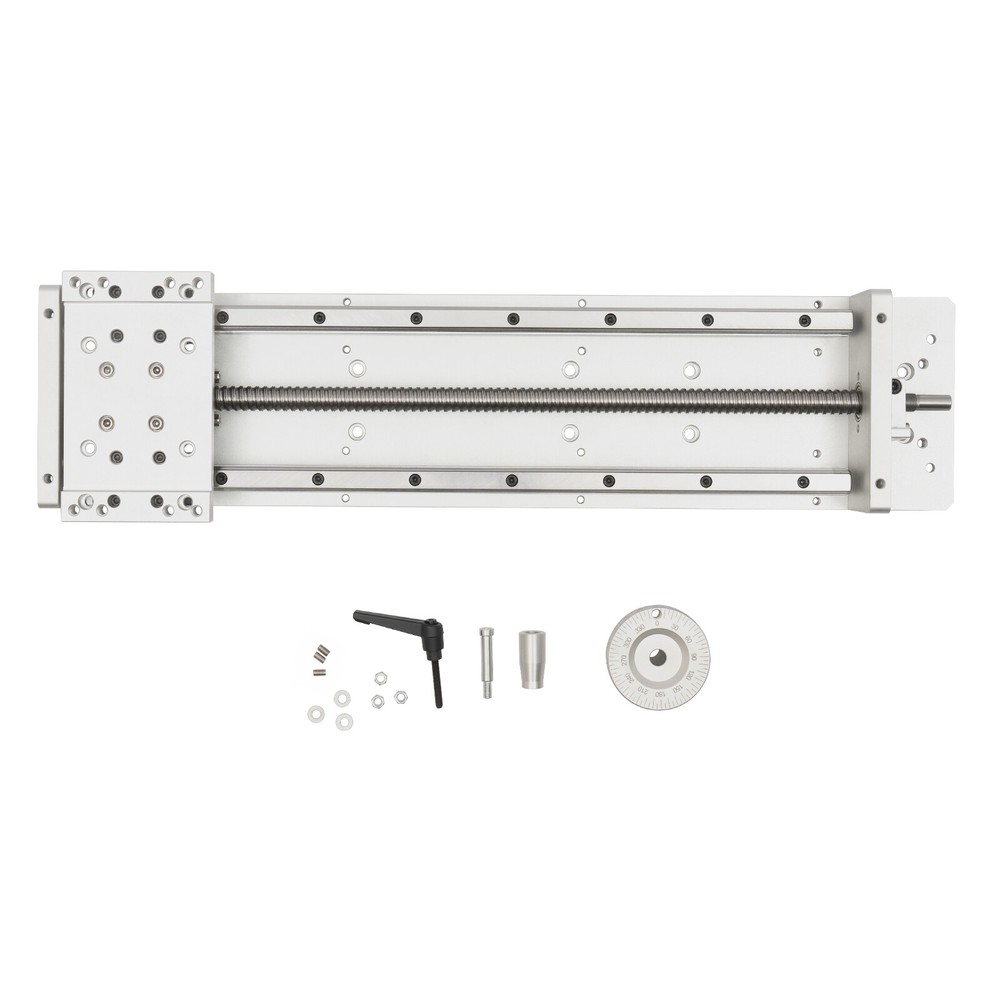 Precision Guide Rail, Manual Sliding Table 400mm, Linear Slide Guide Rail