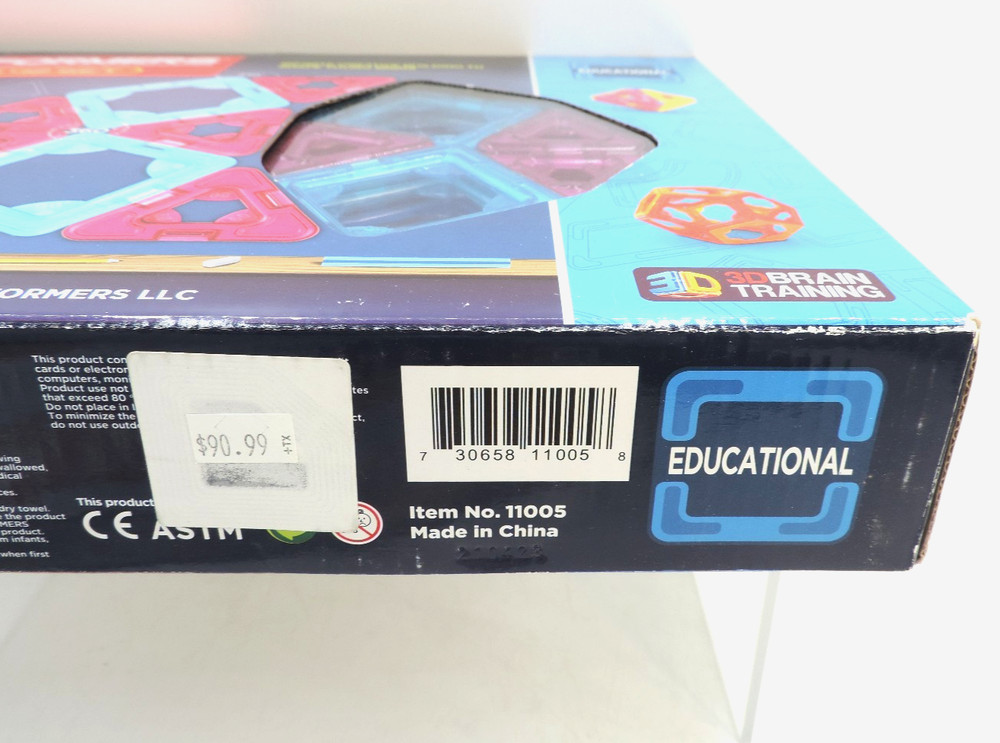 Magformers Math 42 Piece Set 3D Brain Training / Sealed Box
