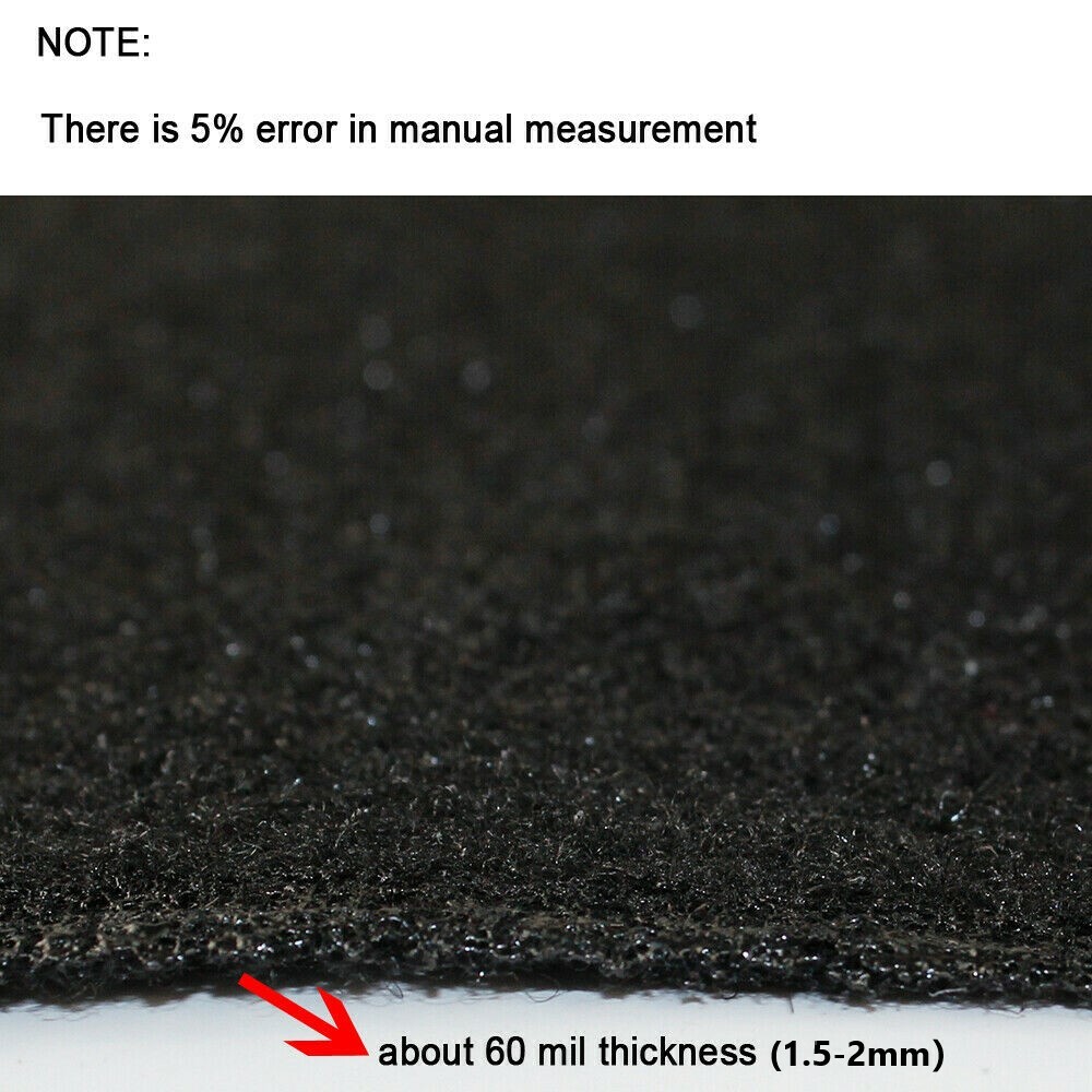Underfelt Carpet for Speaker Sub Box Carpet Trunk Liner Truck Boat SubWoofer Lot