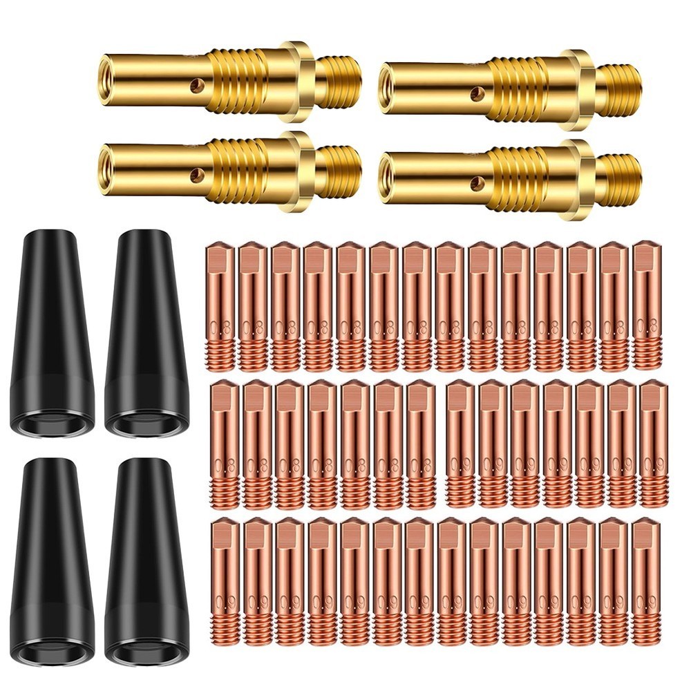 Complete Range of 50PCS Welding Accessories Including Diffusers and More