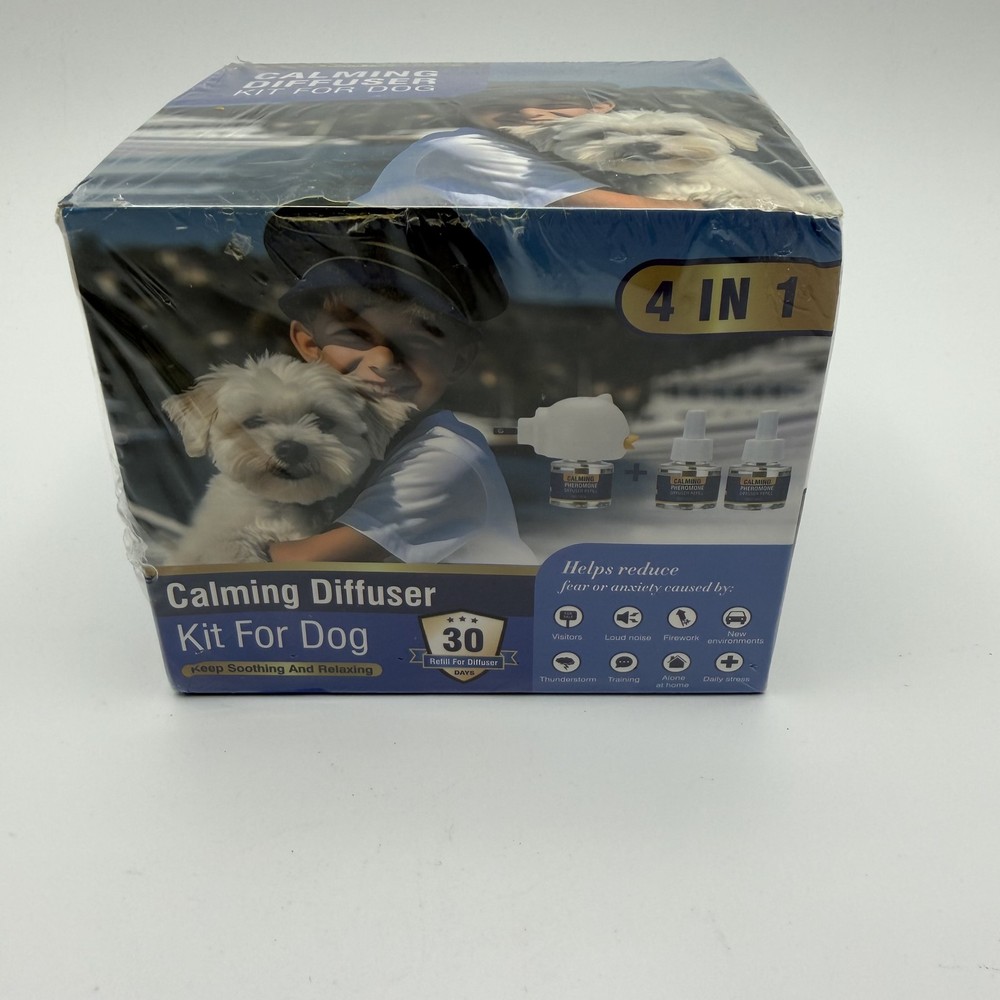 Calming Diffuser Kit For Dog Pheromone Diffuser & 3 Refills 30 Days Anxiety