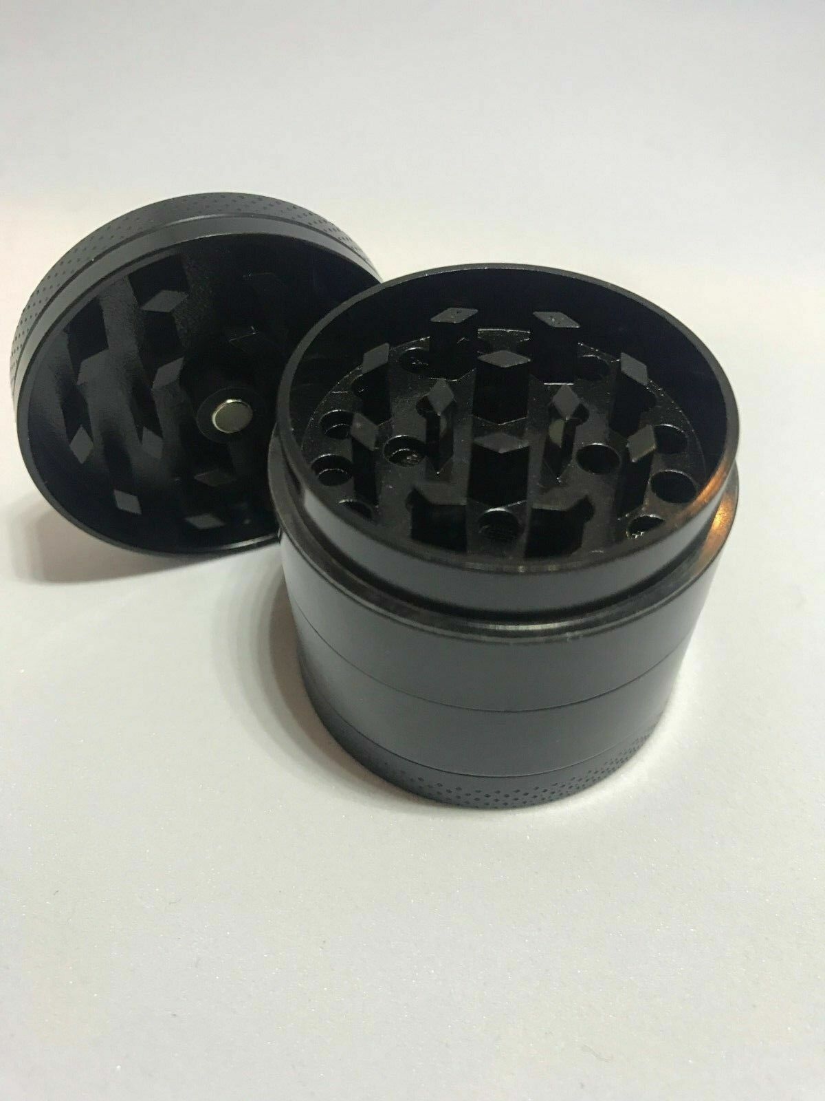 NEW! Grinder Crusher Tobacco Herb Spice Metal Alloy Portable 4 Grind Fast SHIP