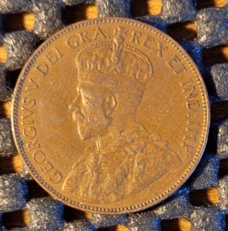 NEWFOUNDLAND ONE LARGE CENT 1929