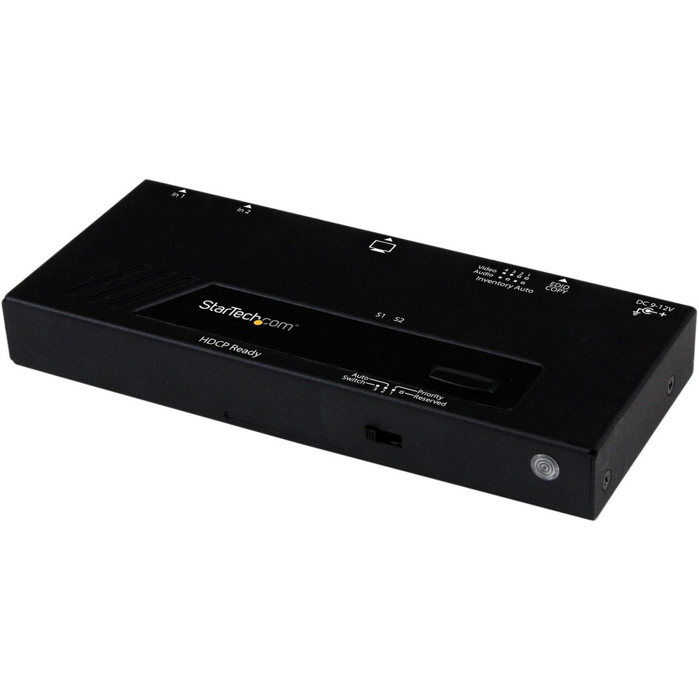 Startech IT VS221HDQ 2 Port HDMI Switch 1080p Automatic Switching