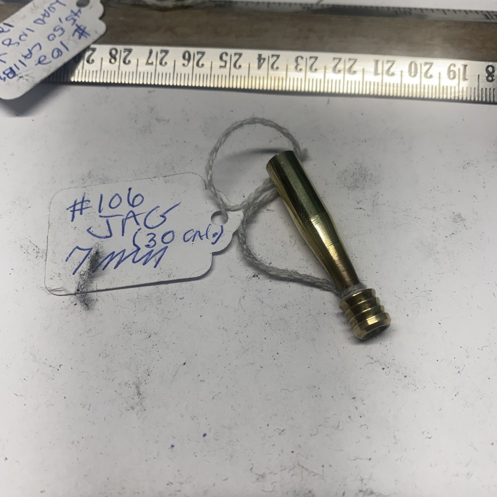 30 Caliber Cleaning Jag for Muzzleloading Rifles