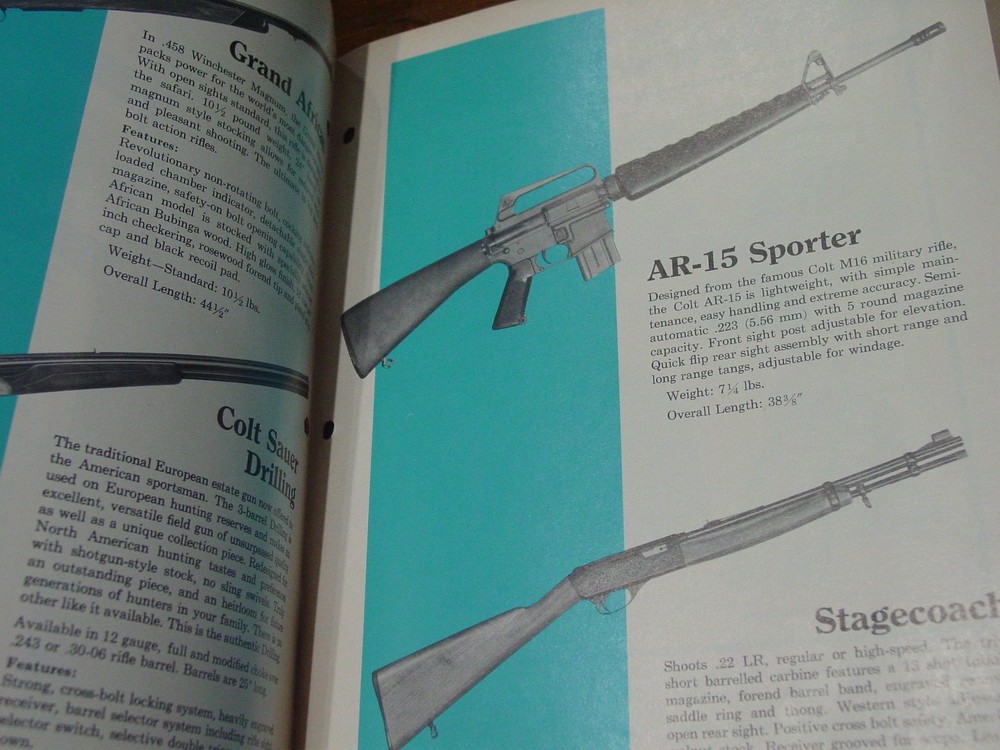 OEM Colt 1975 Catalog