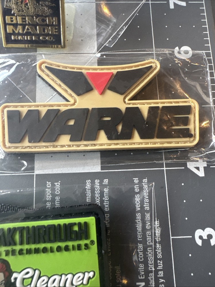 2026 Shot Show Patch ICE Patch Lot Tactical Patch & Sticker Lot Benchmade