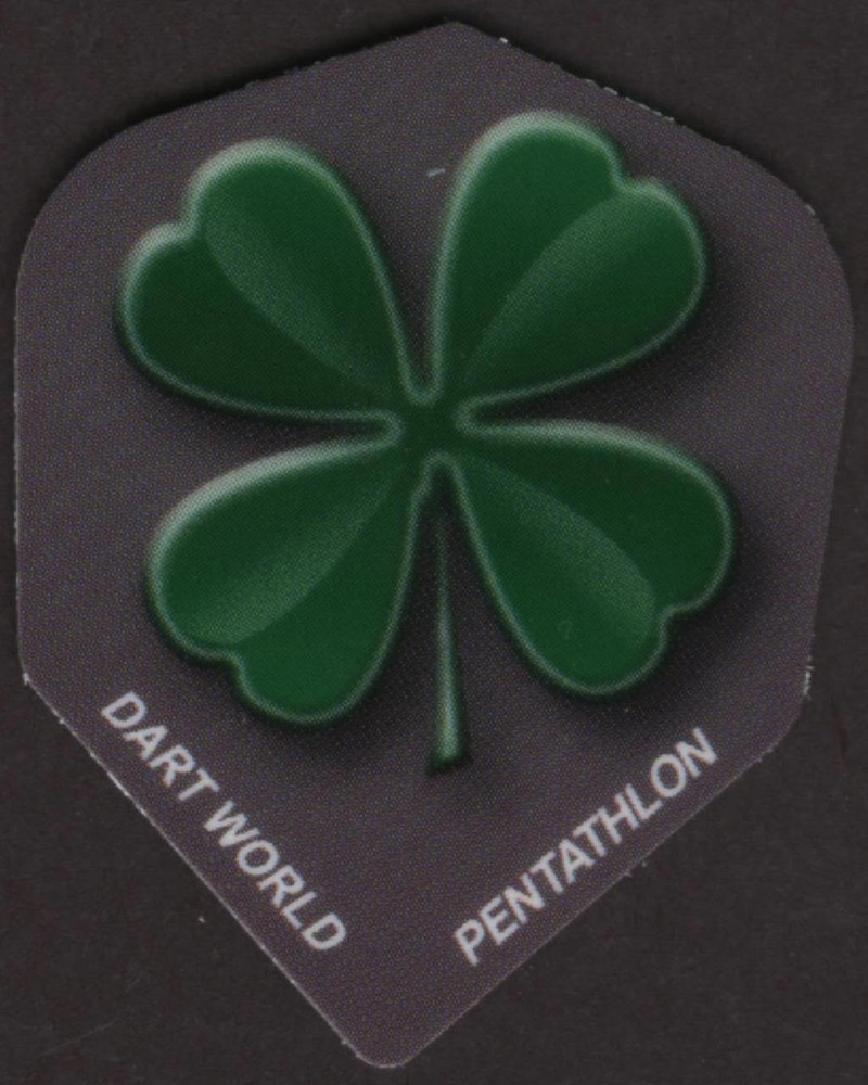 Four Leaf Clover Dart Flights: 3 per set