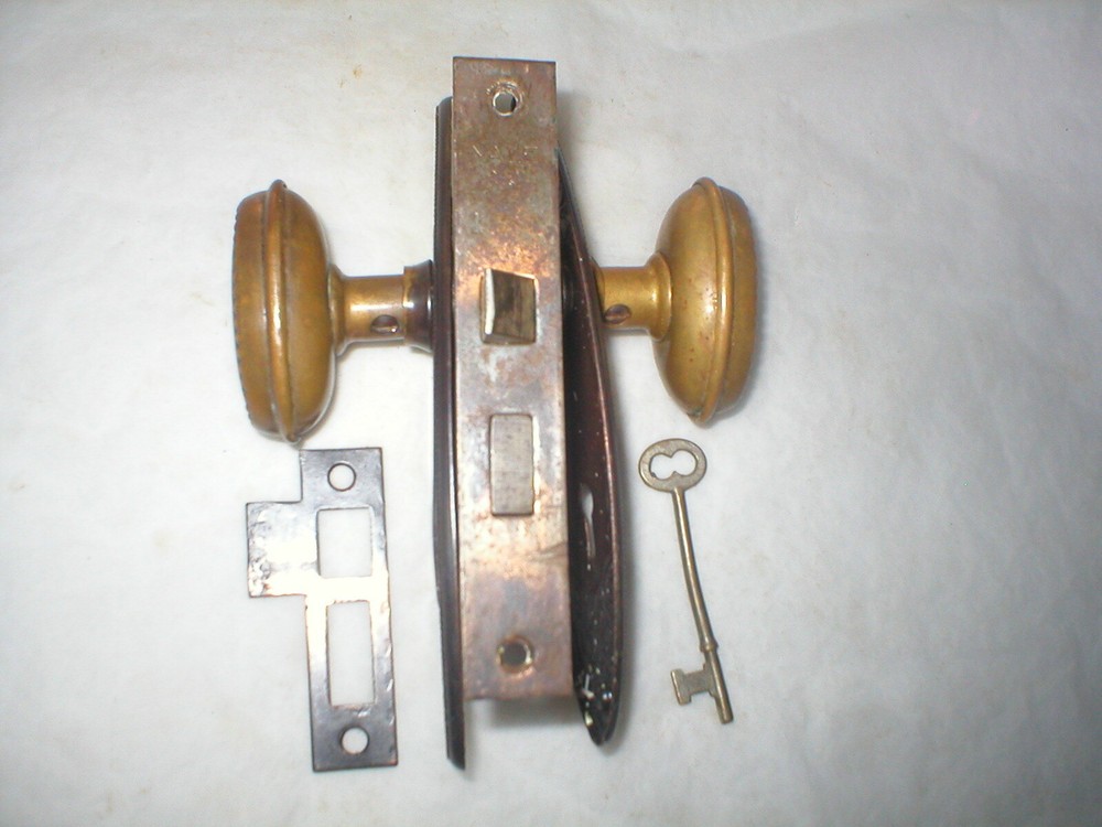 Antique Victorian Era Door Hardware