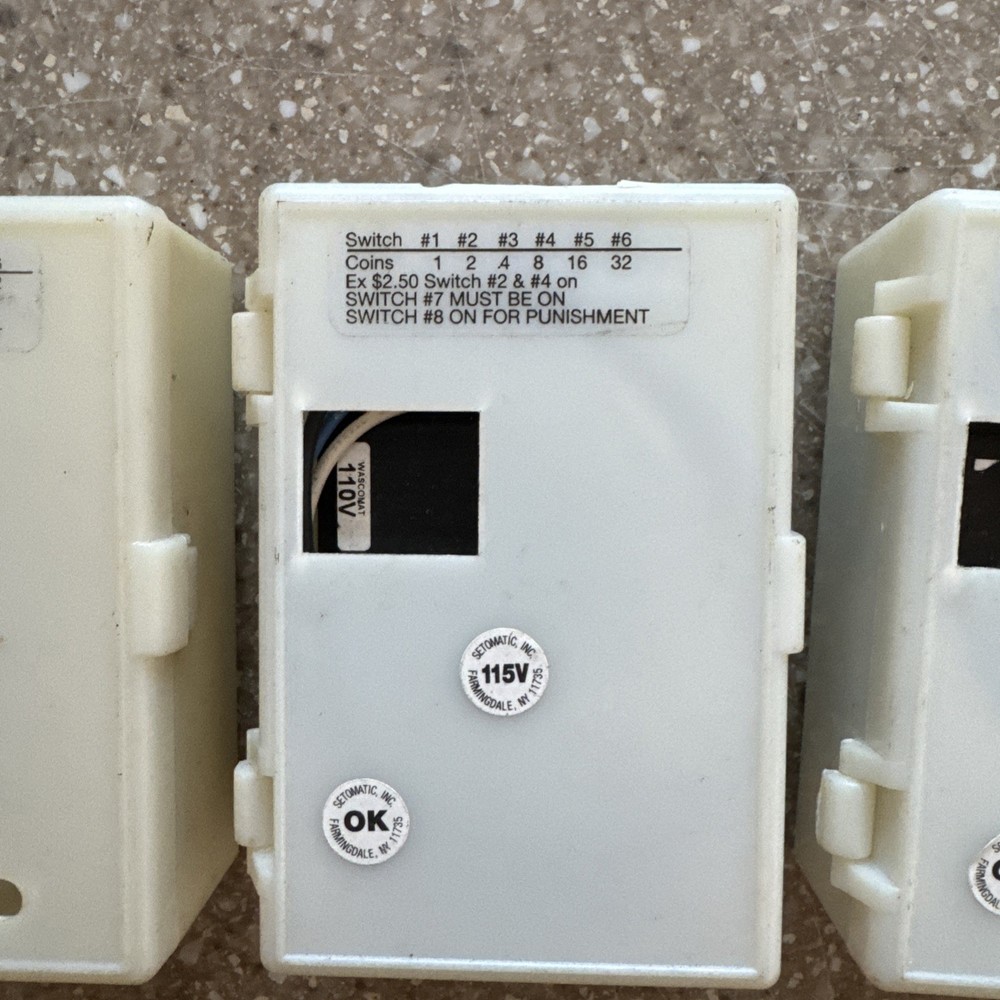 Set O Matic Coin Drop Meter X3 Please Read Description