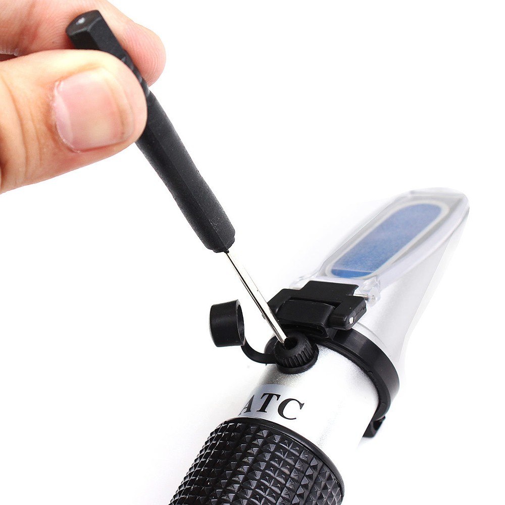 Salinity Refractometer Meter Water Reader Marine 0~10% Salt Aquarium Test Tester