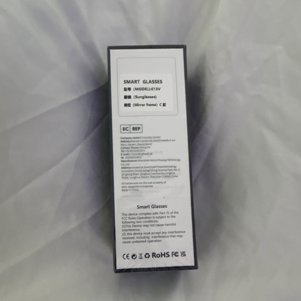 Blackview E13V Smart Glasses Bluetooth Sunglasses Model X004RMQKXJ