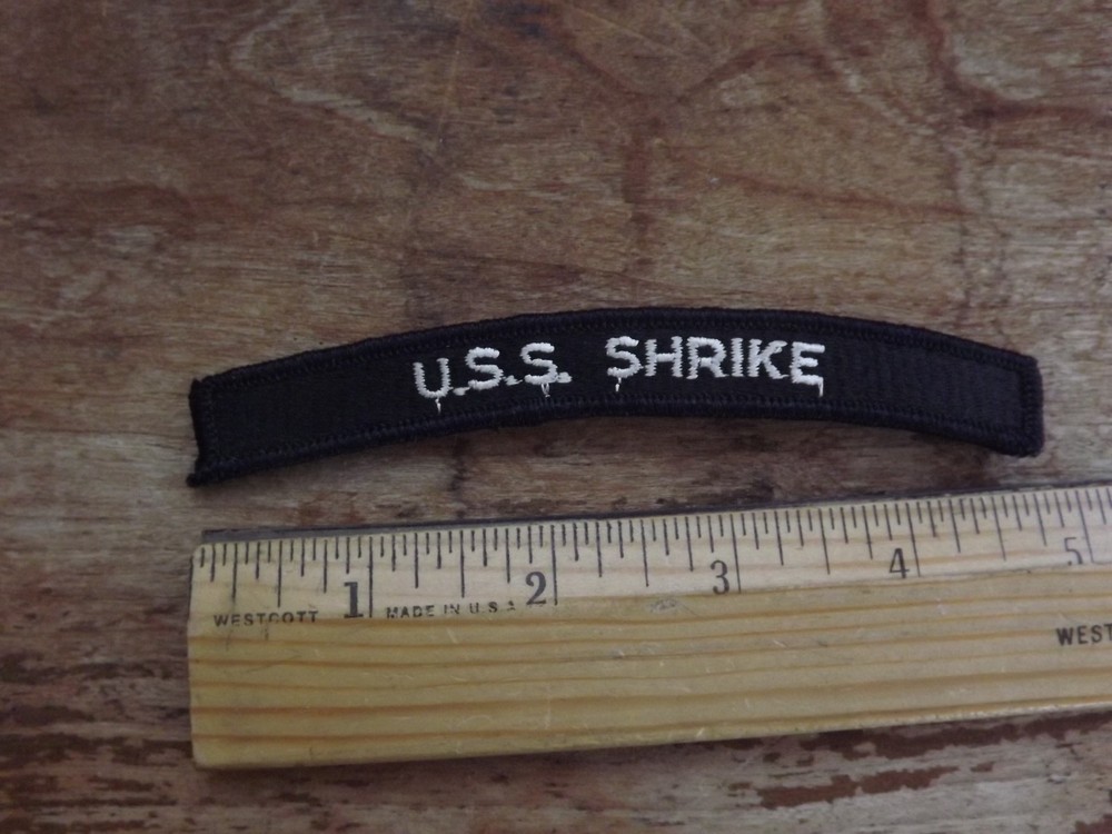 Navy U.S.S. SHRIKE Tab - INV# C1524