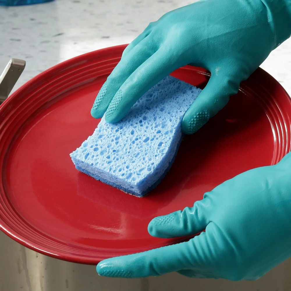 Great Value Non-Scratch Scrub Sponges, 4 Count