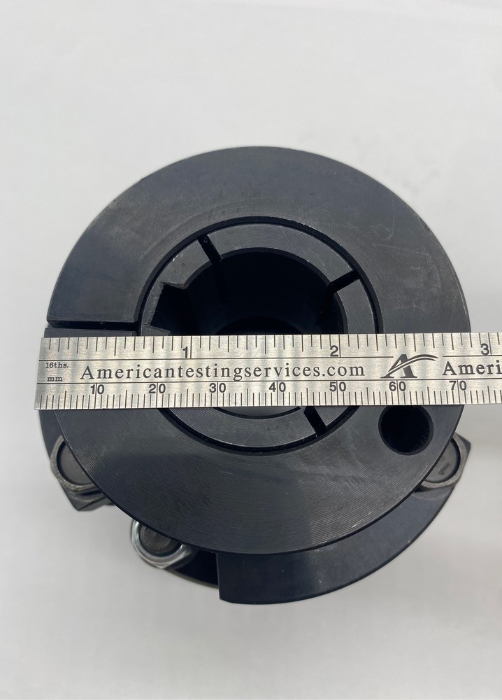 Zero-Max MODEL 6-37 Coupling Single Flex Hub 1.5" Bore
