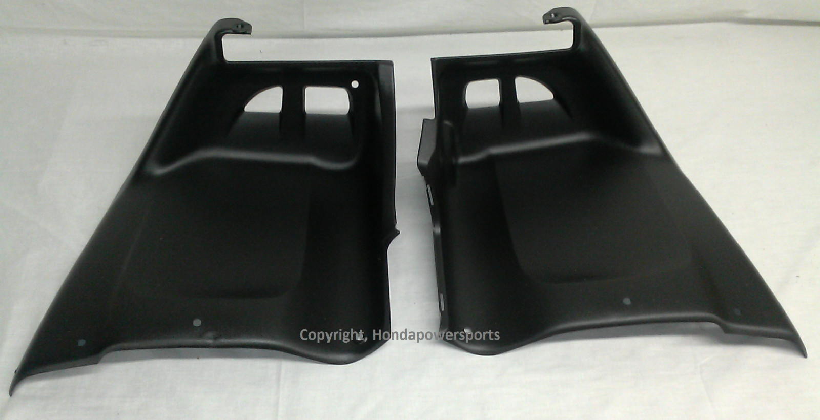 Honda TRX350 350 Rancher Rear Fender Splash Guard Set 2000 2001 2002 2003 Floor