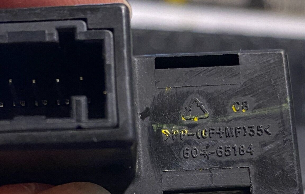 CHEVY / GMC CHAMPION BUS DRIVER CONTROL SWITCH 604 65184
