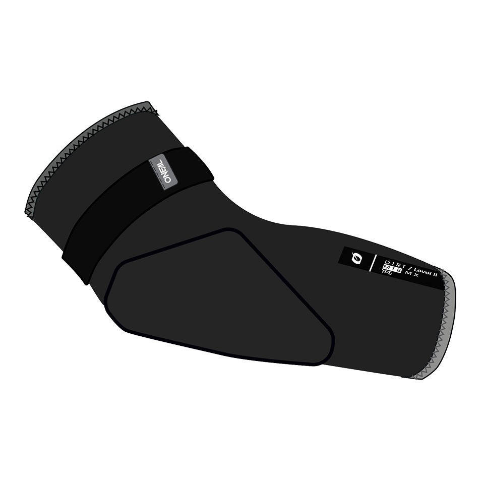Oneal Black Dirt Elbow Guards Protective Gear Elbow Protector