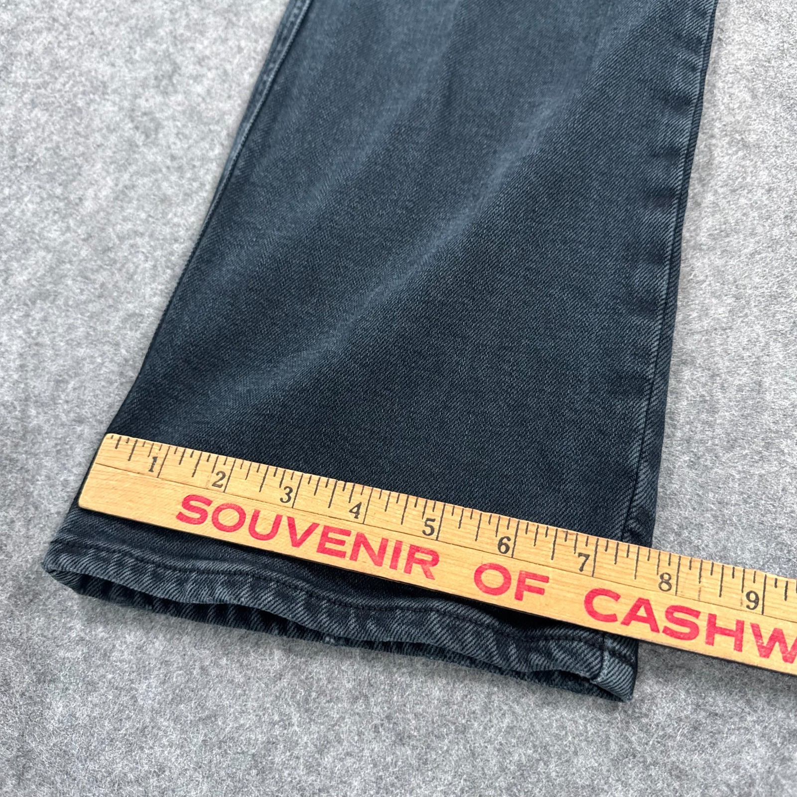 AGoldE Realm Black Denim Pinch Waist High Rise Kick Jeans Women's Size 30