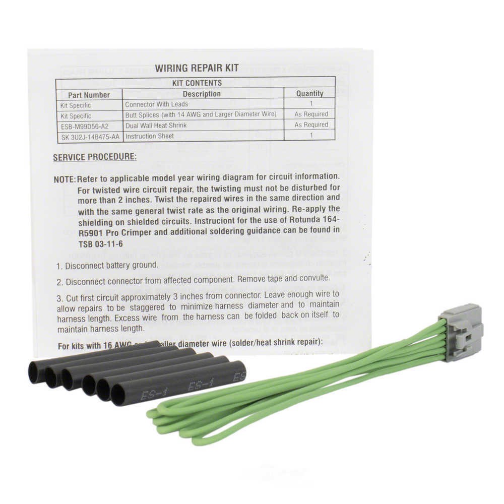 Power Window Switch Connector Motorcraft WPT-1028