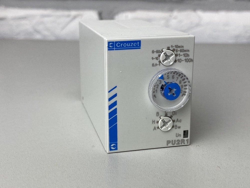 1ps CROUZET PU2R1 88 867 305 MUTLI FUNCTION TIMER DELAY RELAY
