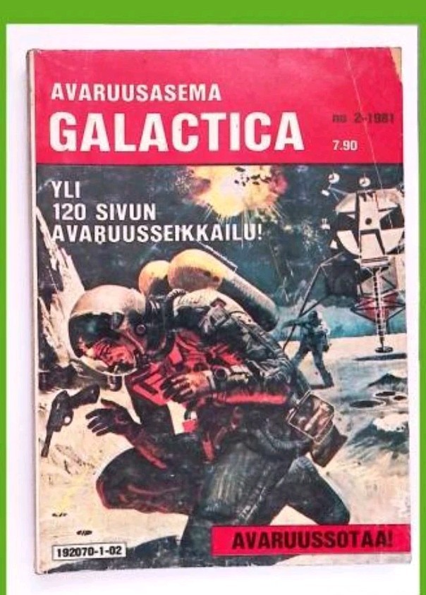 Battlestar  #2 1981 Foreign Variant Comic local