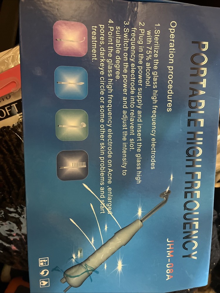 Portable High Frequency Facial Machine