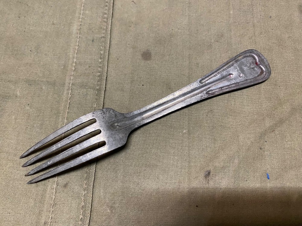 ORIGINAL WWI WWII US ARMY MESS KIT FORK UTENSIL