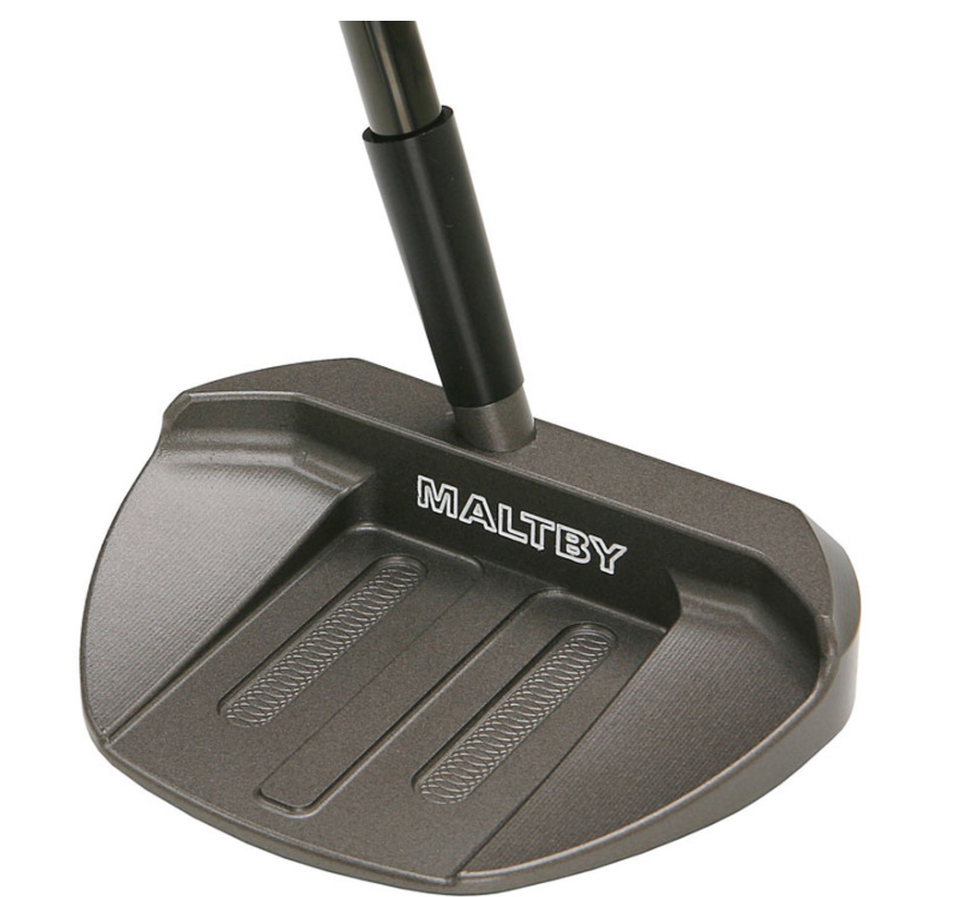 GolfWorks Golf Putter Post Shaft Adaptor - Chrome, Black