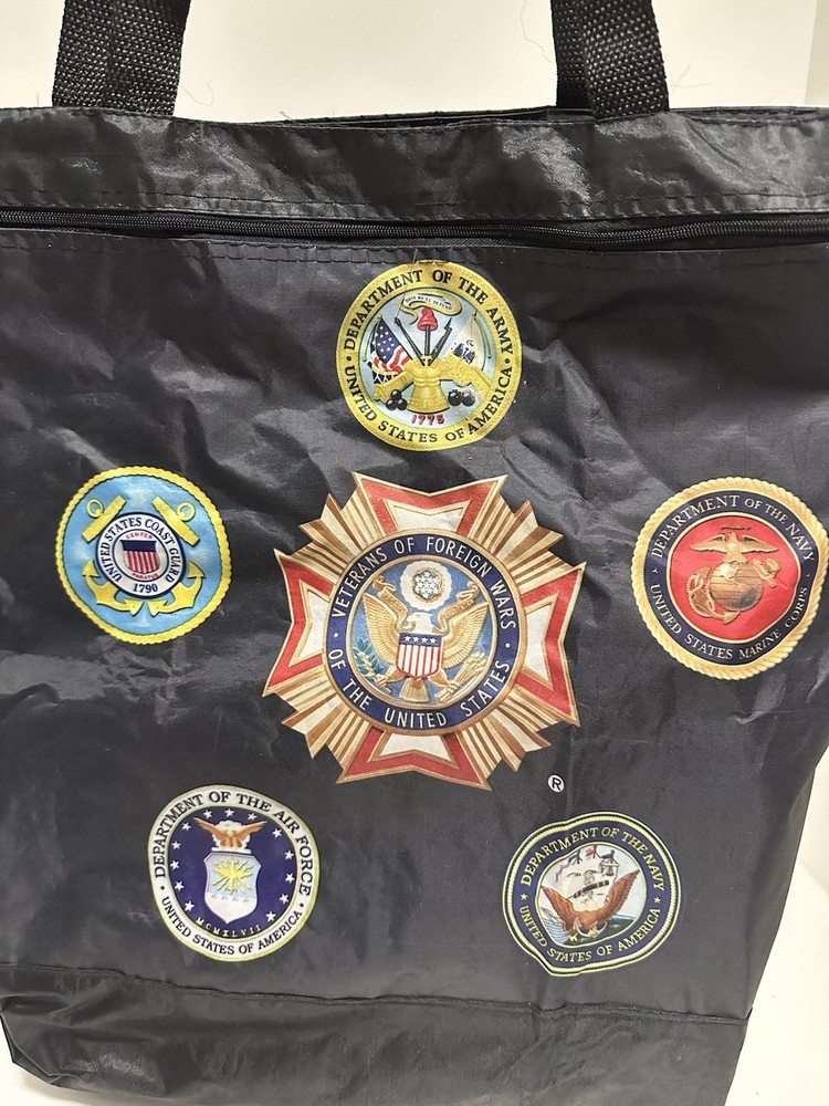 Military Theme Reusable Tote Bag