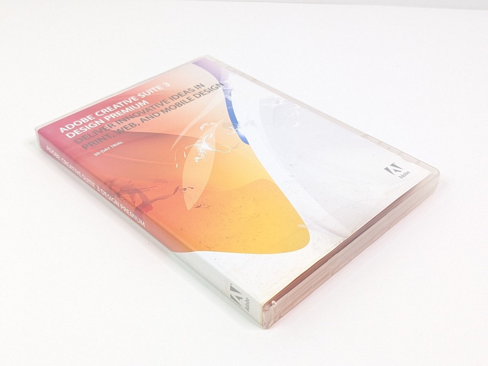 Adobe Creative Suite 3 Design Premium Macintosh/Windows OS 30 Day Trial Untested