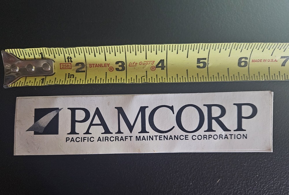 Pamcorp Sticker Free Shipping