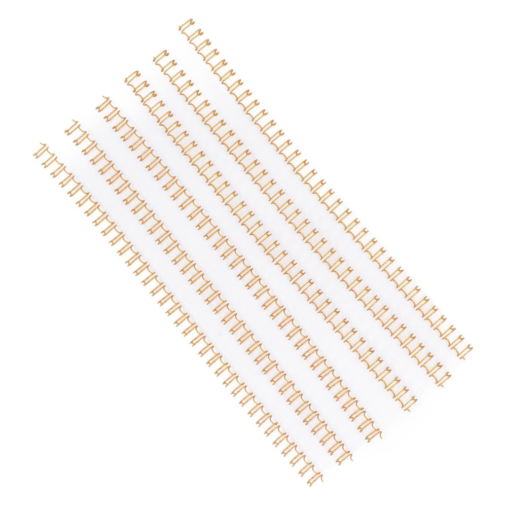 100Pcs Double Loop Wire Binding Spine Durable Set Kit For A4 Paper Popular