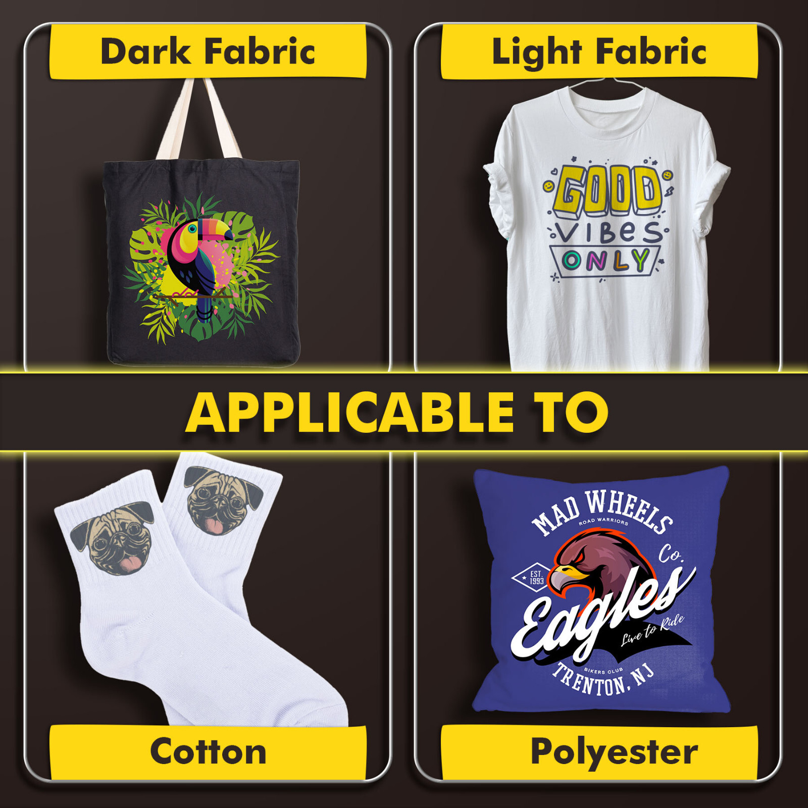 120PK A-SUB DTF Film Paper A4 Clear Subliamtion Paper PET Transfer Film 8.3x11.7