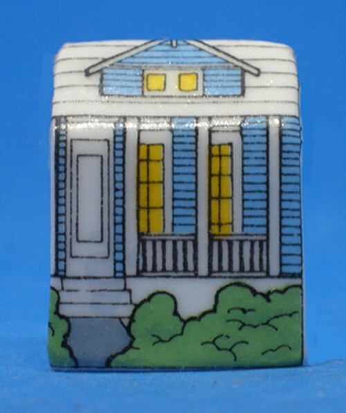 Birchcroft Miniature House Shaped Thimble -- Colonial