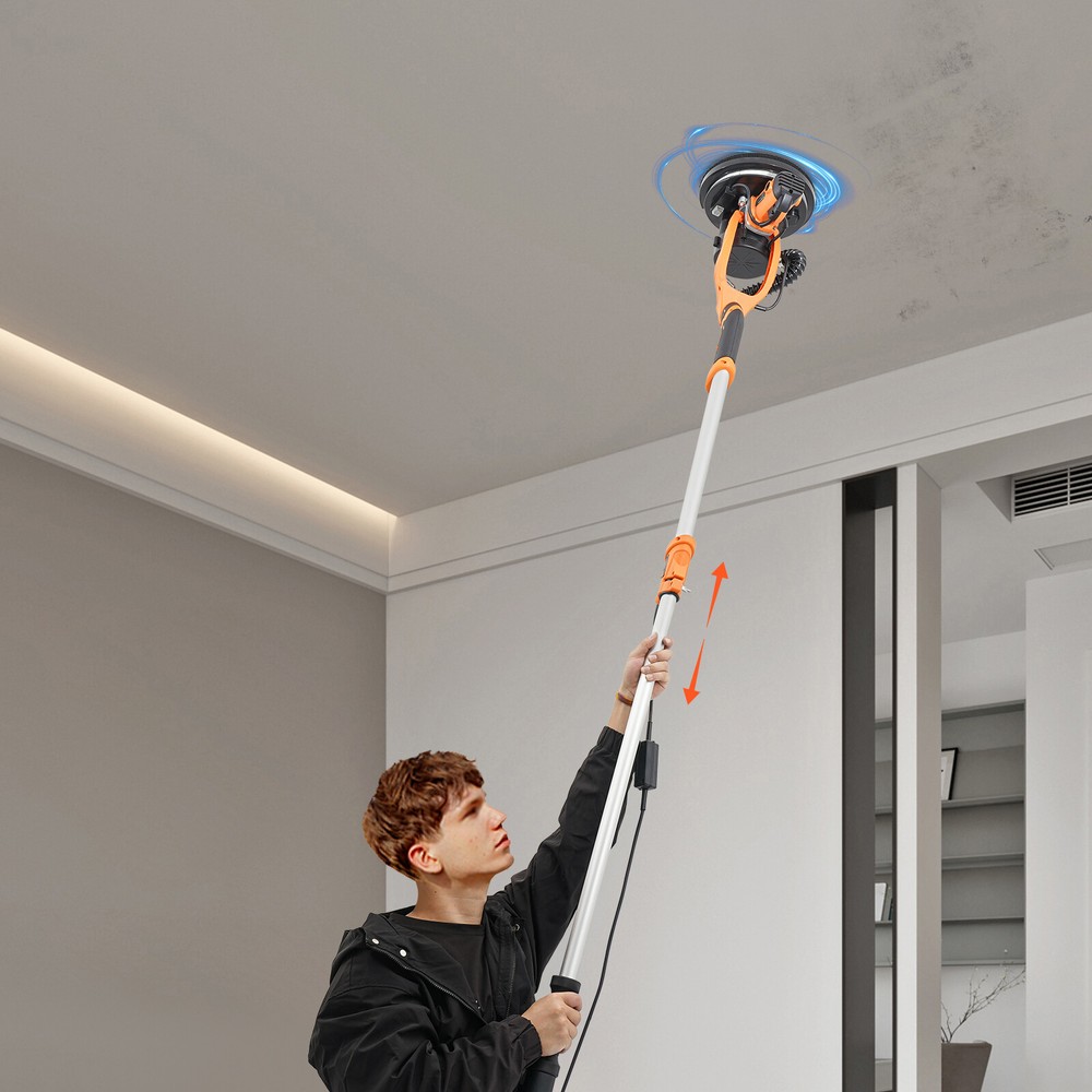 New Variable Speed Dustless Drywall Sanding Machine Electric Ceiling Wall Sander