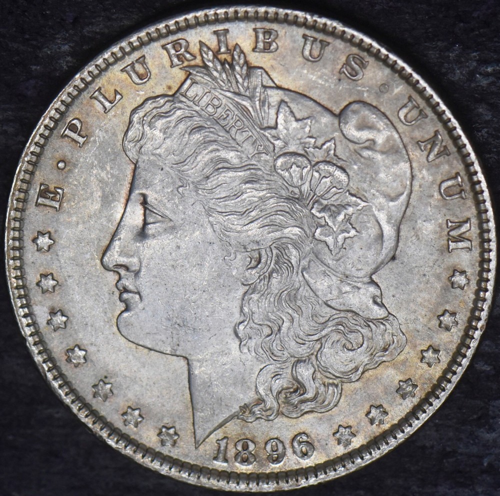 1896 Morgan Silver Dollar - Higher Grade & Toned - ✪COINGIANTS✪