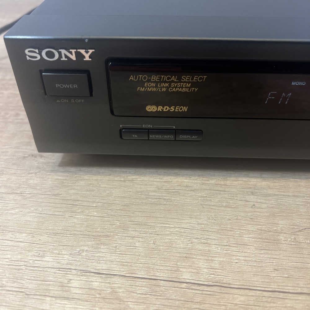 Sony ST-S261 FM tuner Black