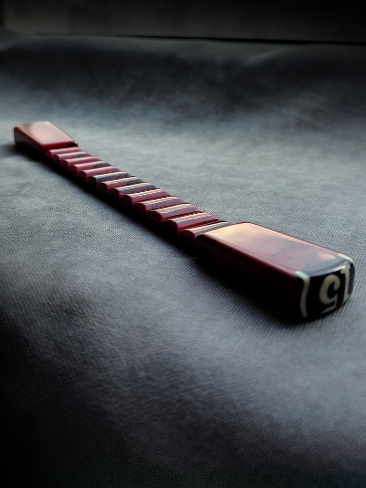 № 15 MASSIVE Luxury Flip rosary SAMURAI Billiard ball Gift CHETKI Четки Handmade