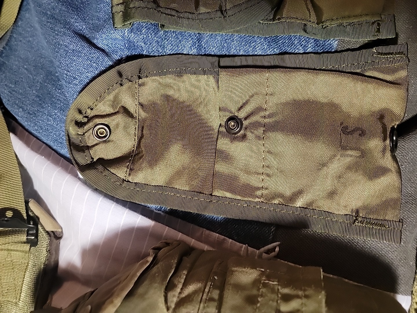 USGI LG Army Web PISTOL BELT & Army Y SUSPENDERS Set LBE ALICE+2 canteen+Pouches