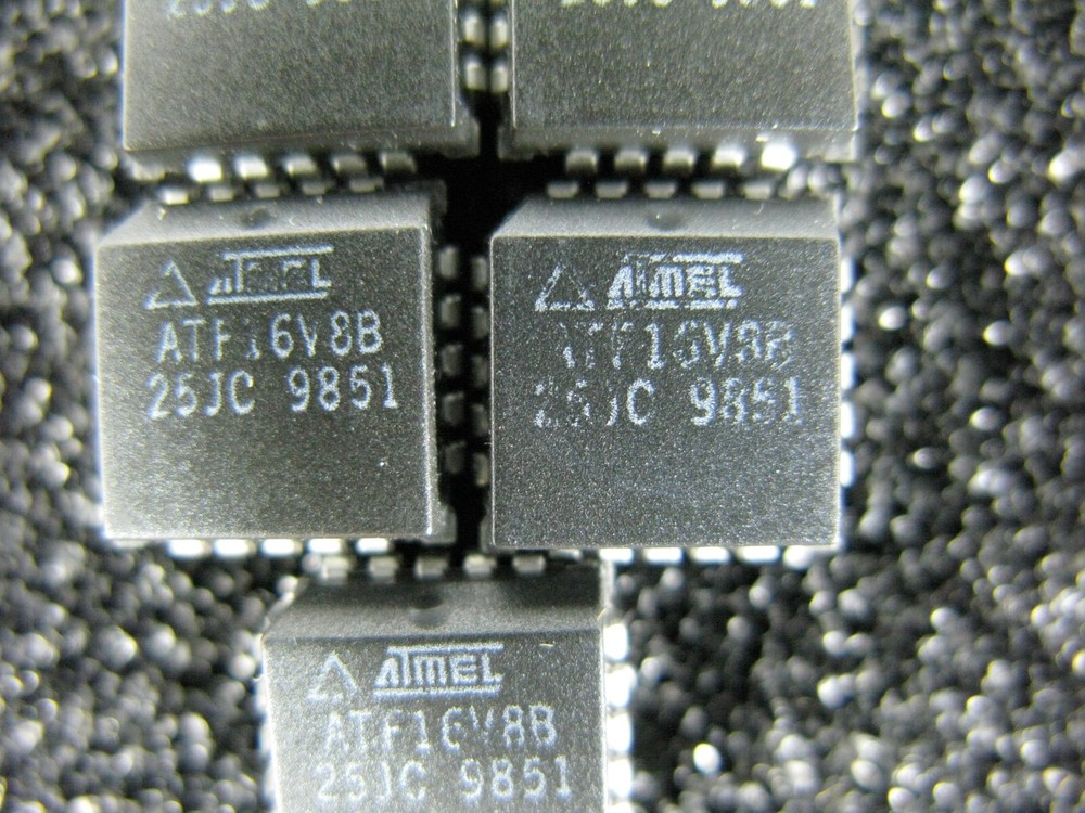 (5) Erased ATF16V8B-25JC High-performance EE PLD