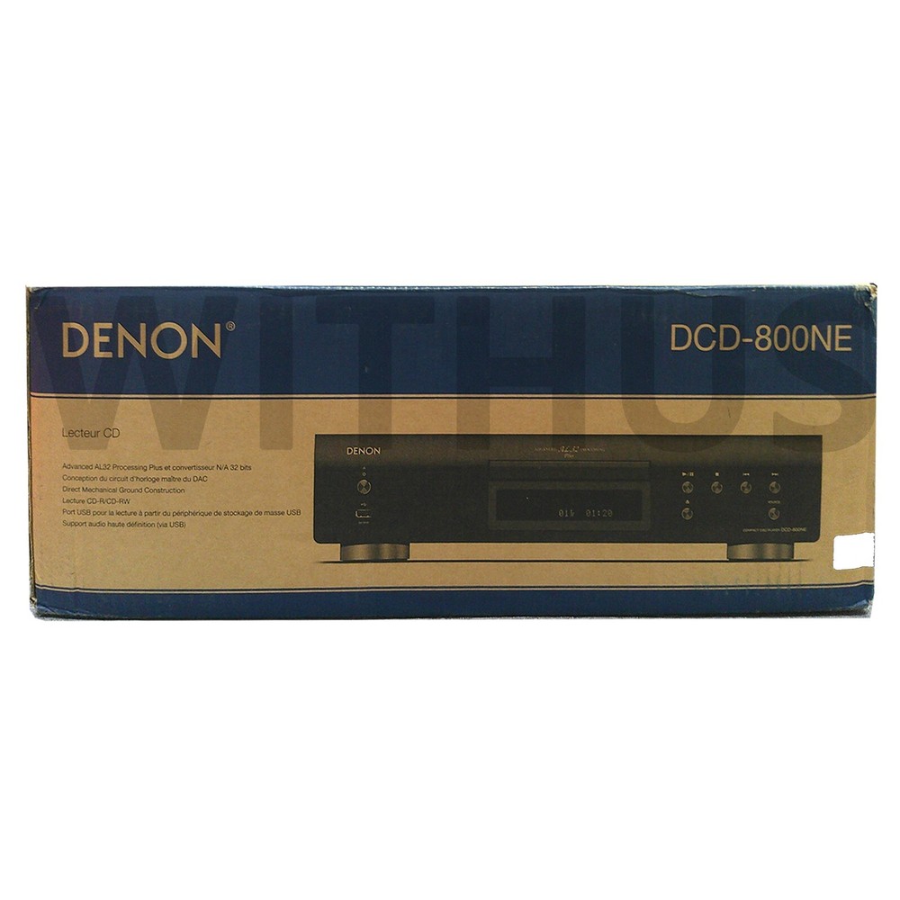 Denon DCD-800NE CD Player Silver AC 220V / 60Hz Only - Tracking