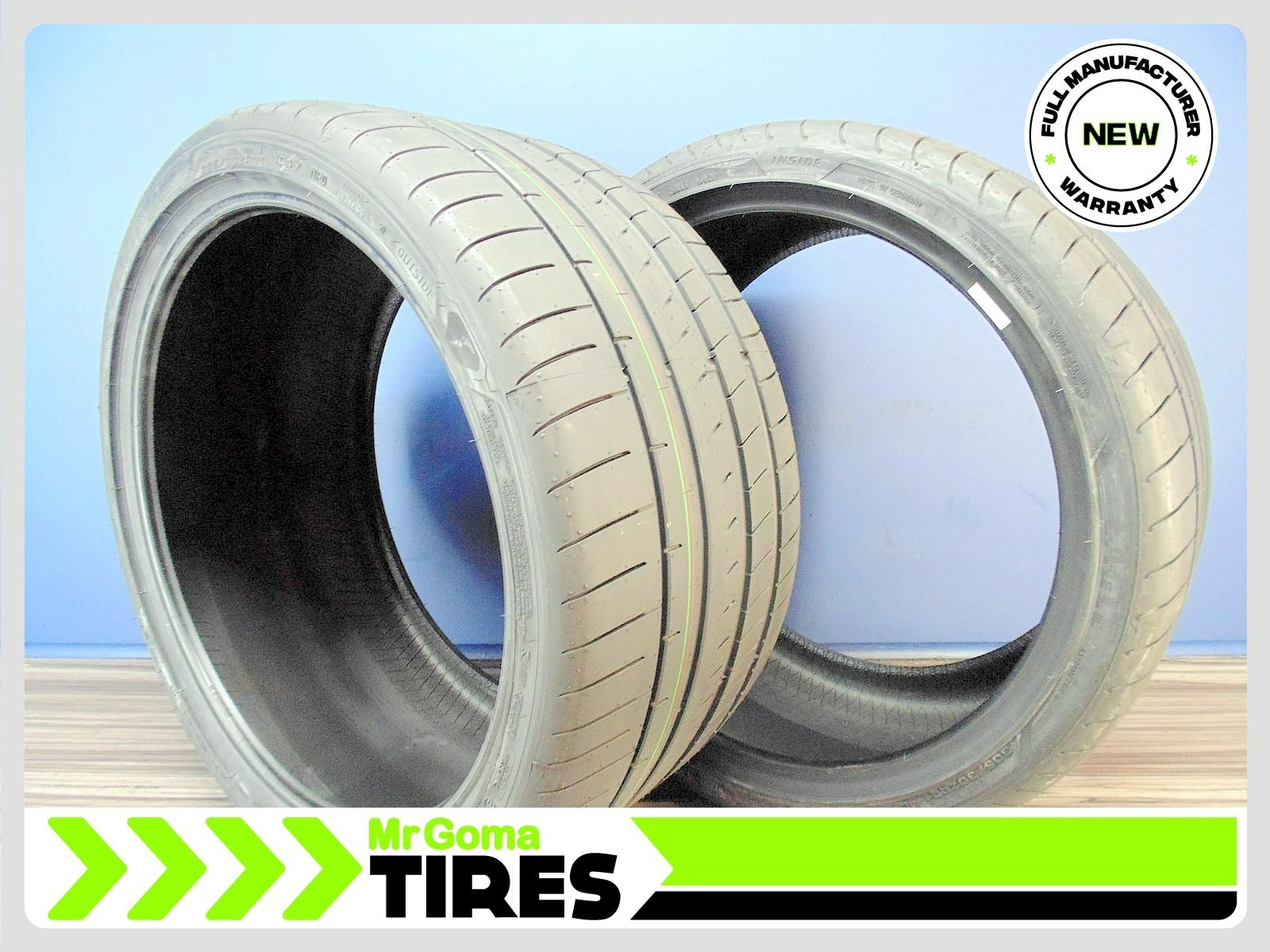 2 New Goodyear Eagle F1 Asymmetric 3 305/30ZR21 104Y XL NF0 Tires - 3053021