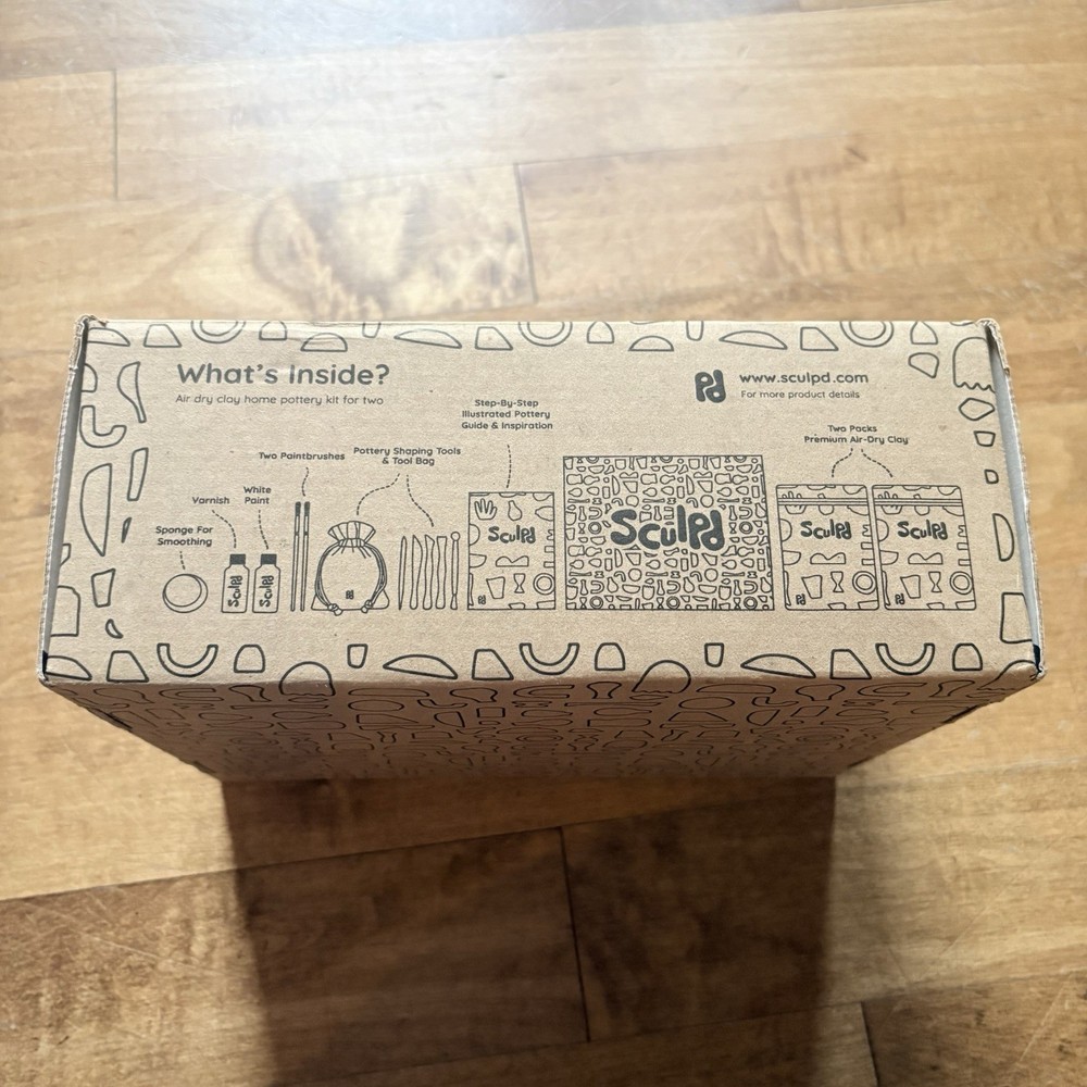 NEW Sculpd Pottery Kit