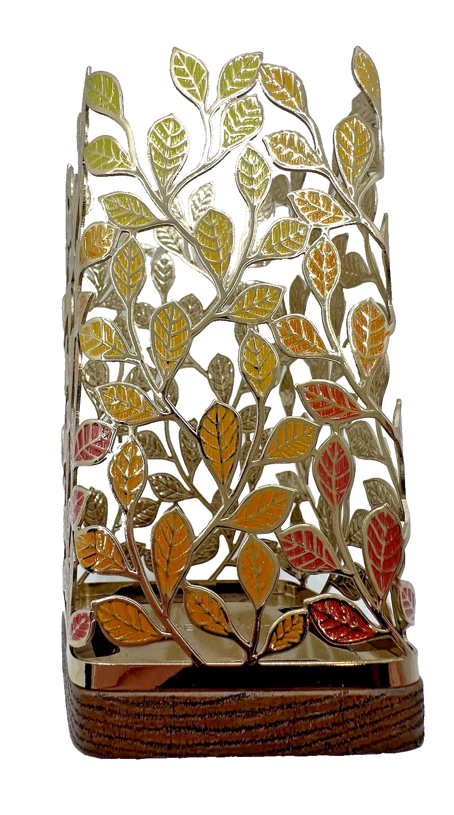 Bath & Body Works Autumn Fall Leaves Hand Soap Holder Sleeve