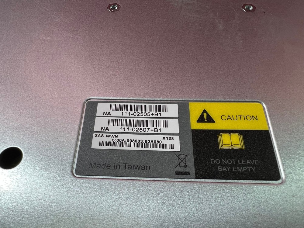 1 Pc NetApp Controller Module 111-02505+B1 111-02507+B1